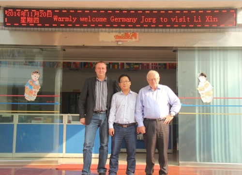 Lixin cooperates with German customers